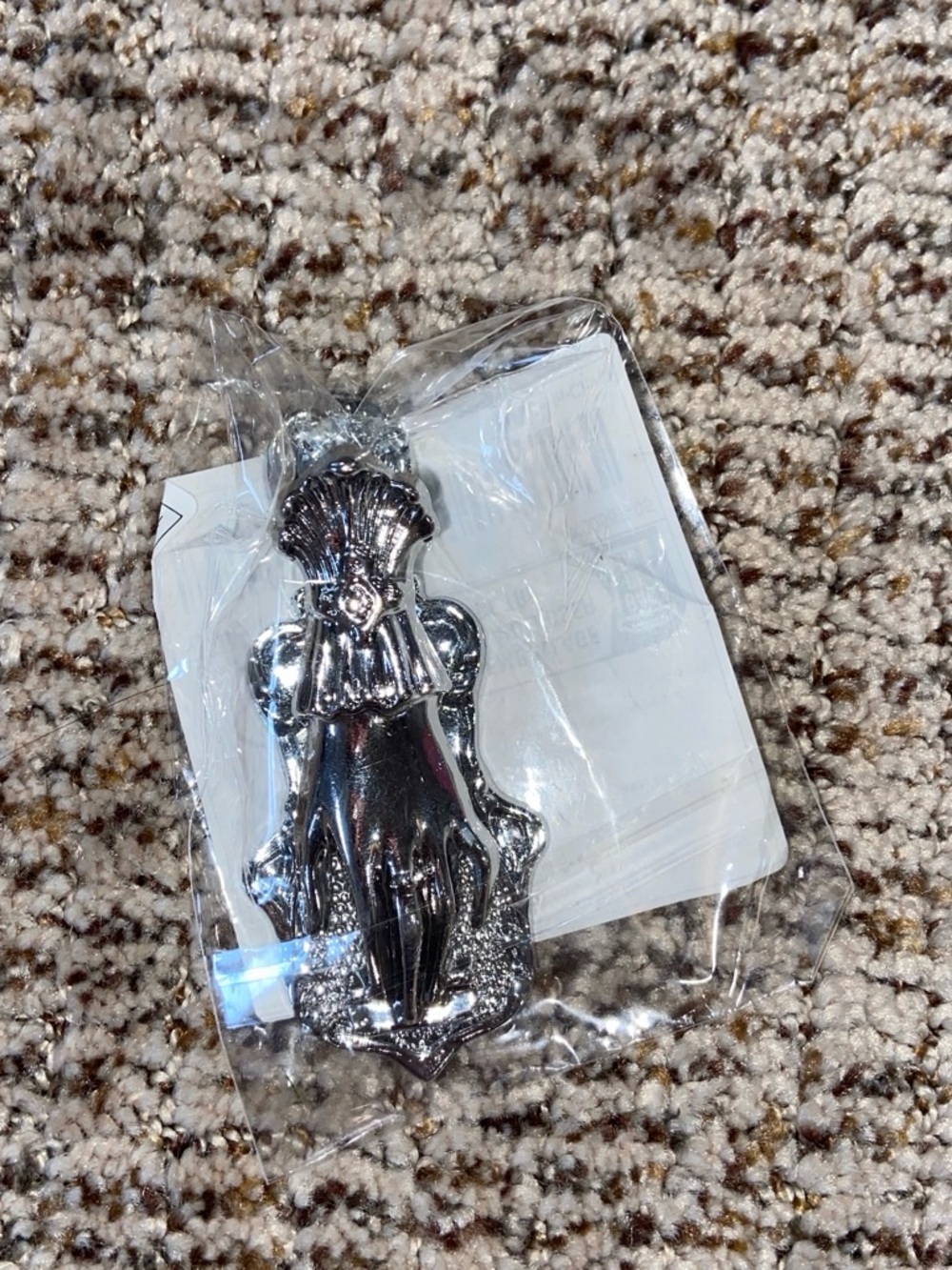 Silver Decorative Door Knocker - Shell Accent